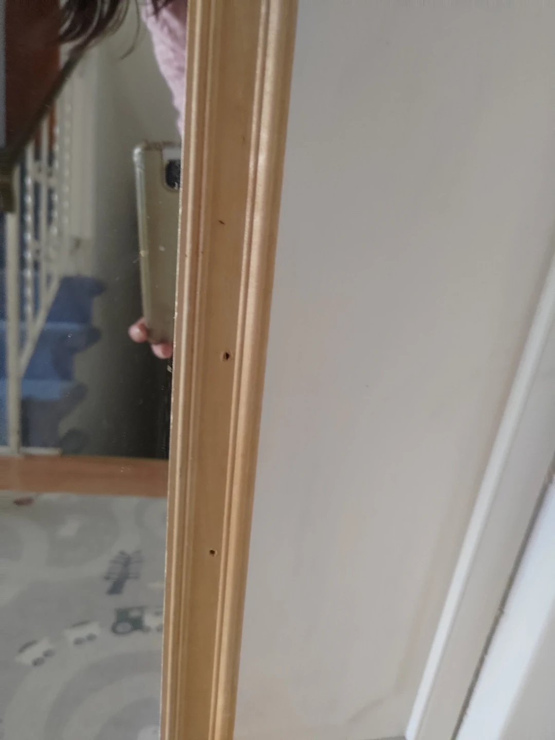 Full Length Wooden Mirror – Wall Mount or Floor - photo 2