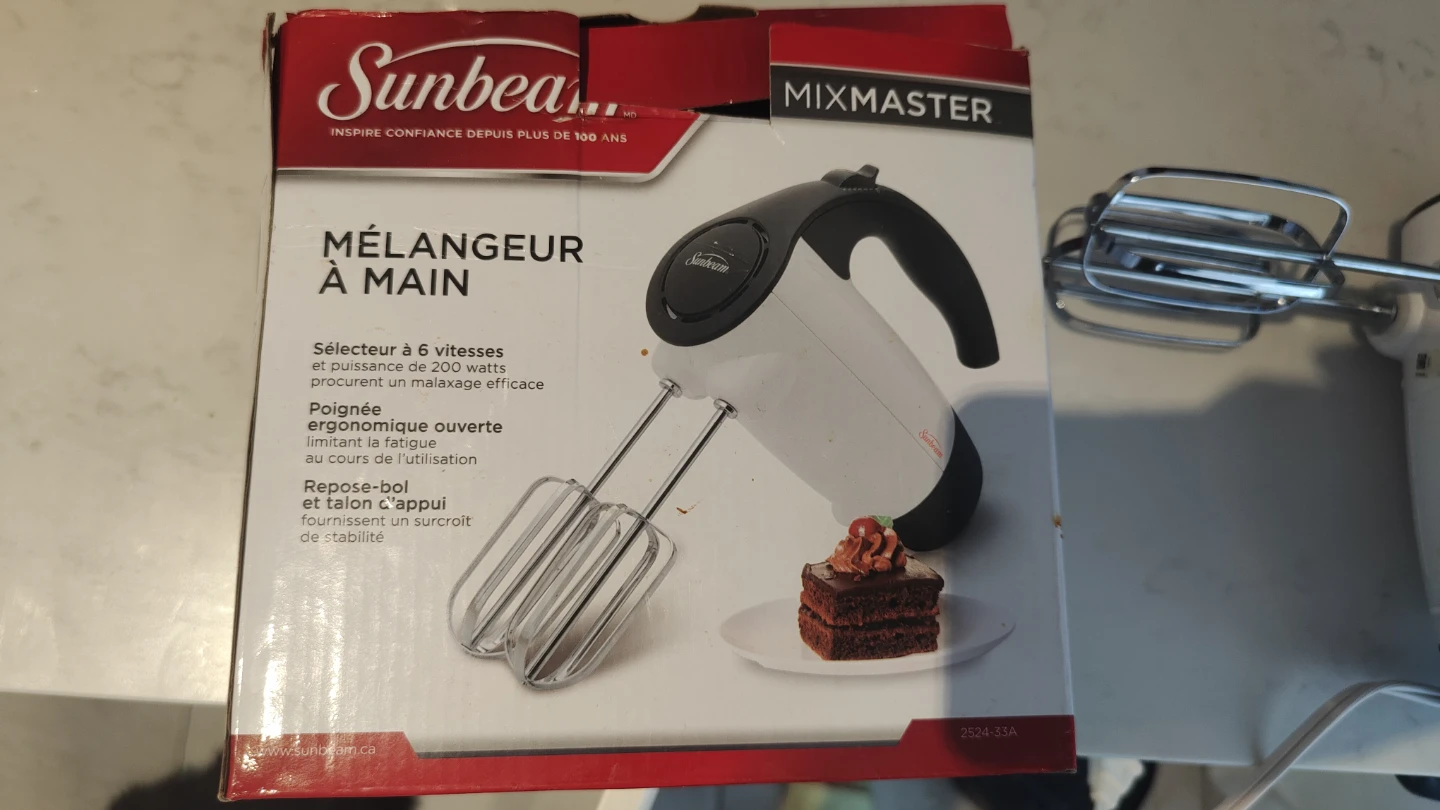 Sunbeam Mixmaster Hand Mixer