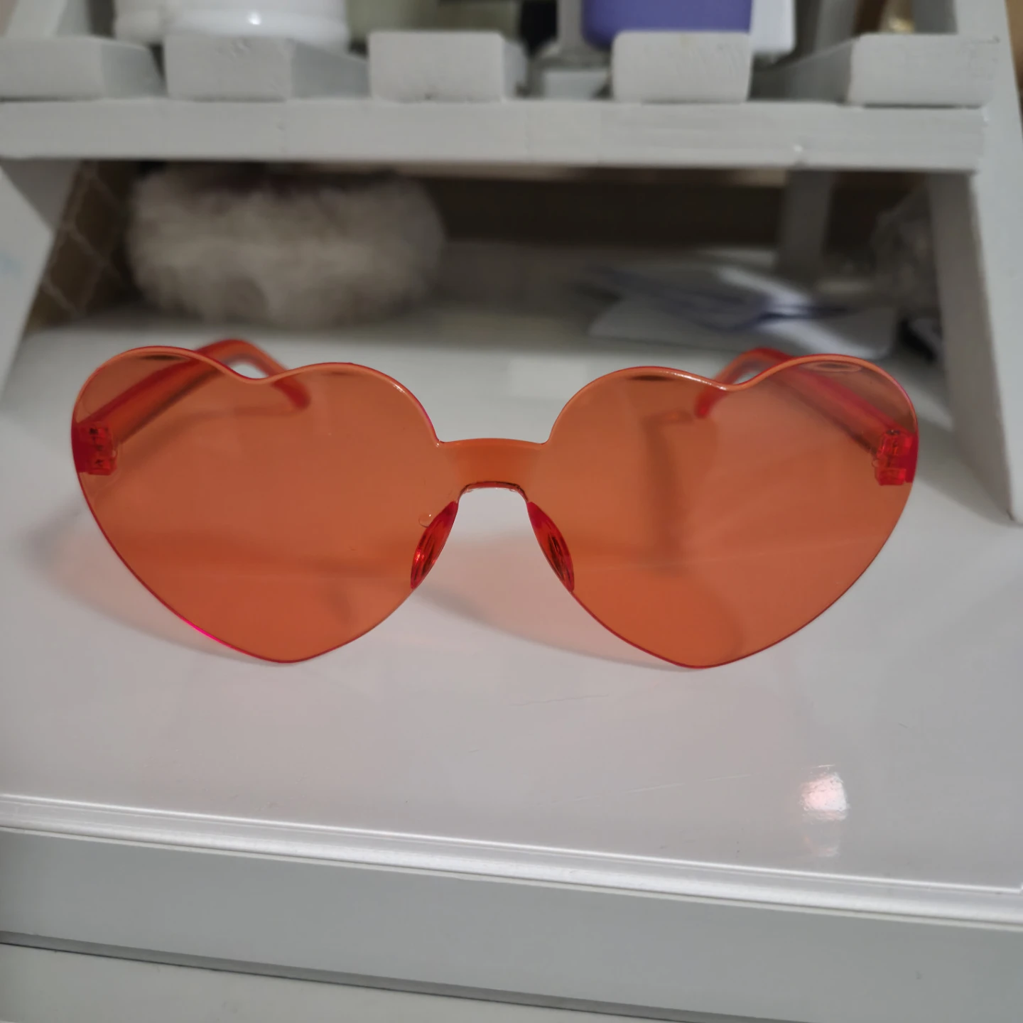 Heart Shaped Sunglasses - Various Colors