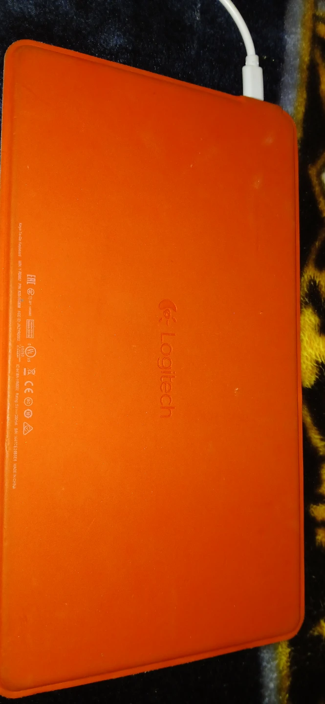 Logitech Orange Keyboard - photo 4