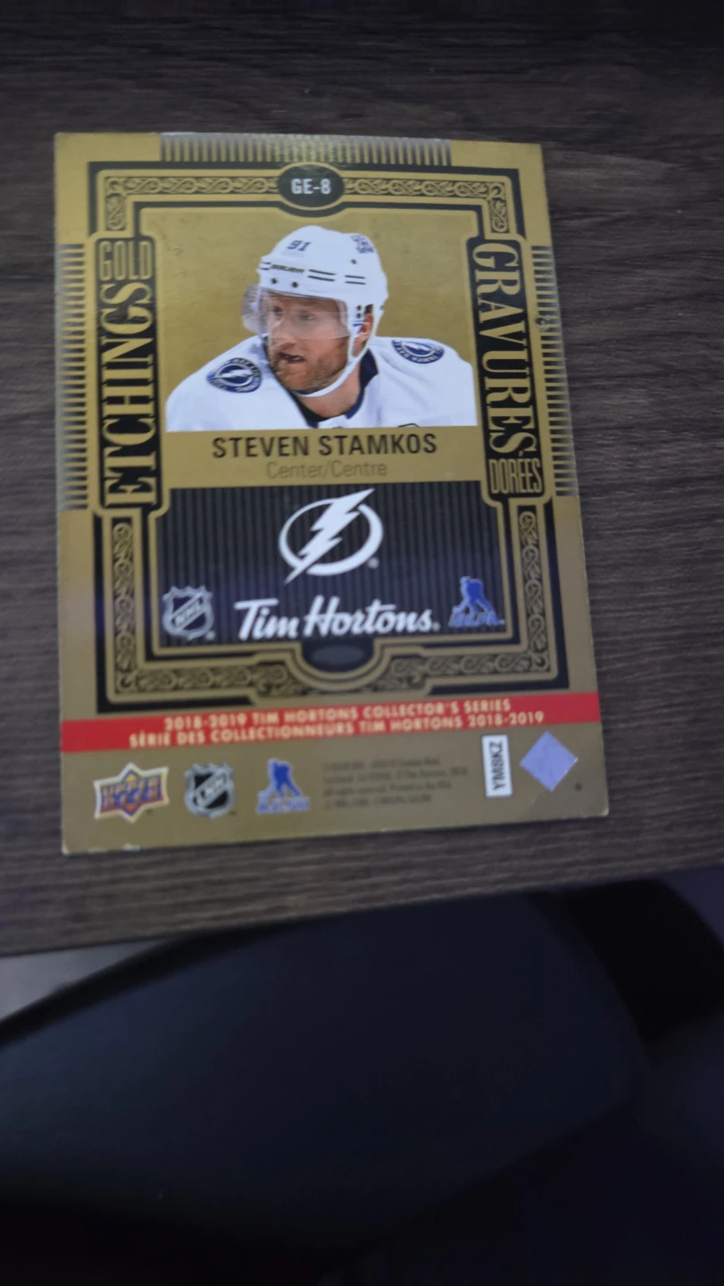Steven Stamkos Tim Hortons Hockey Card - photo 2