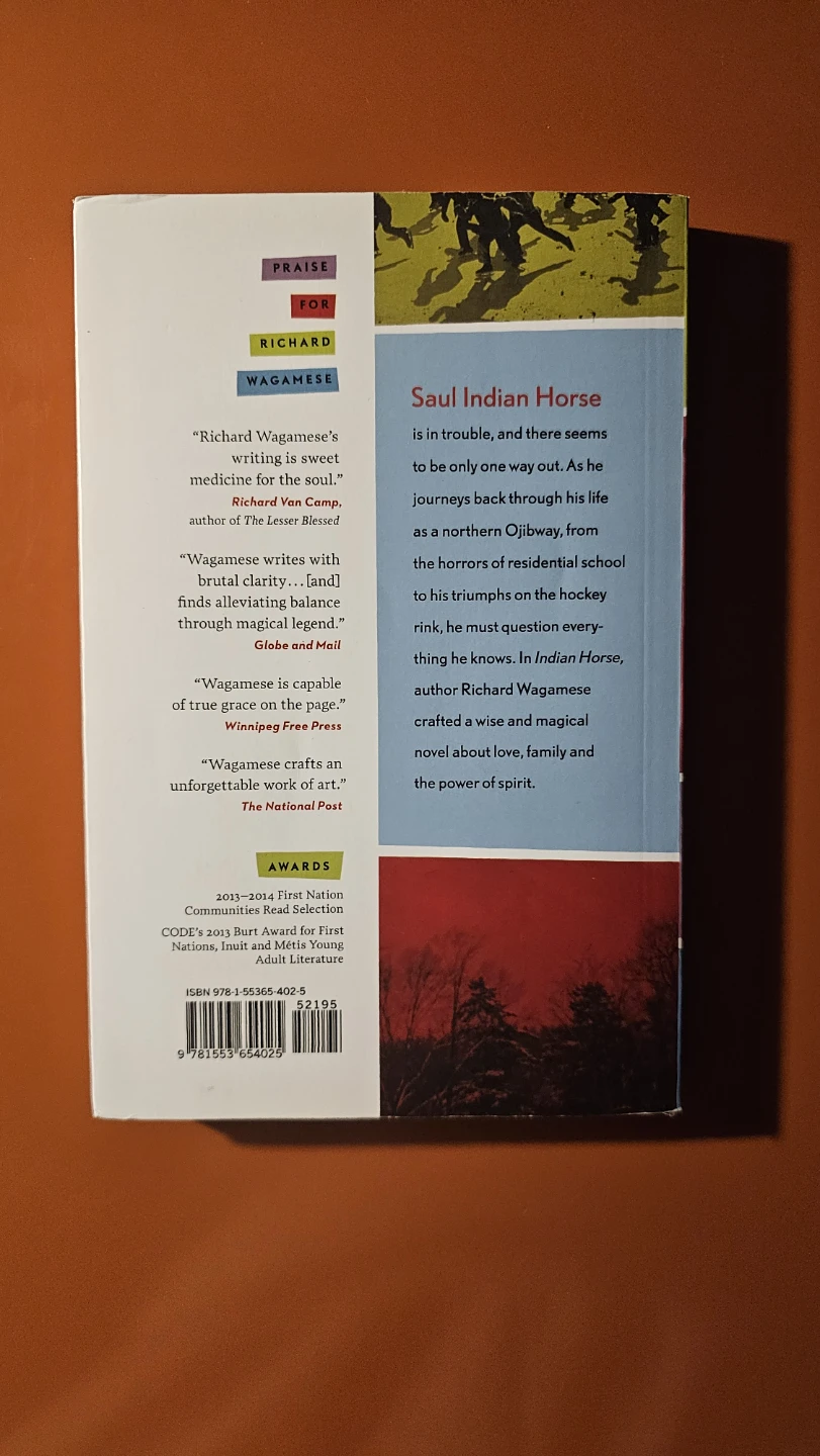 Indian Horse by Richard Wagamese - A Novel - photo 2