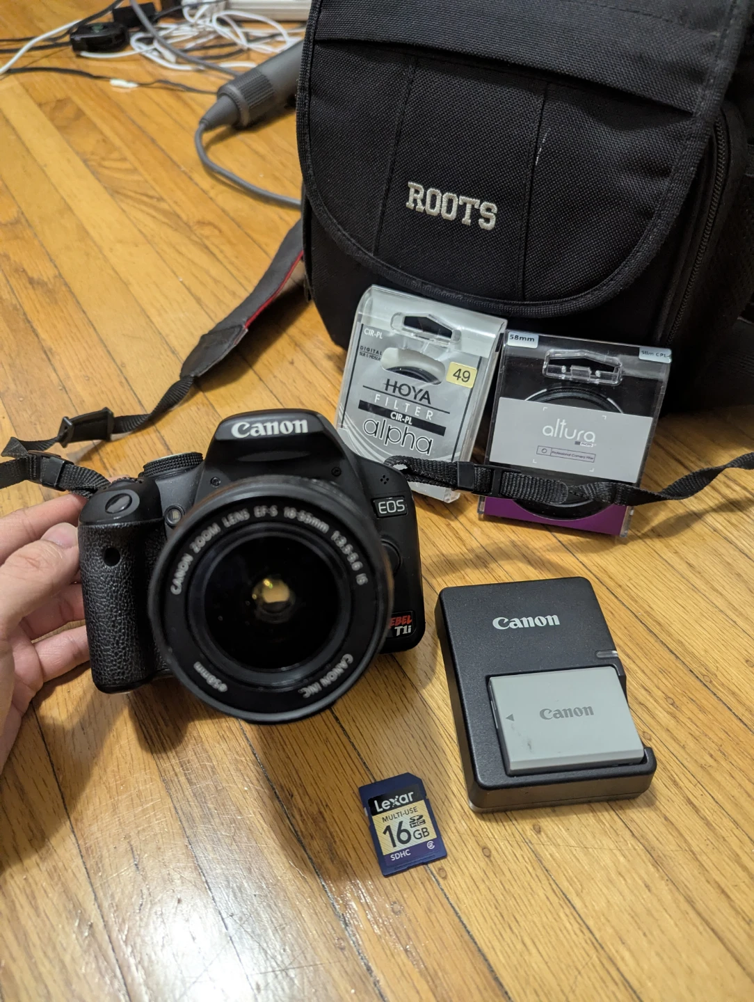 Canon EOS Rebel T1i DSLR Camera with 18-55mm Lens