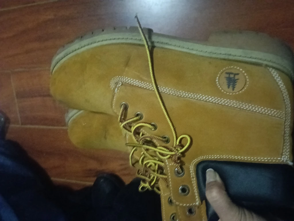 Men's Timberland-style Boots, Size 10M