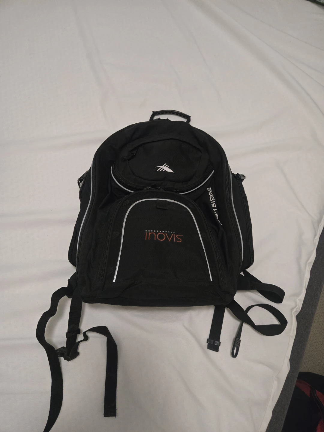 High Sierra Black Backpack with Inovis Logo - photo 2