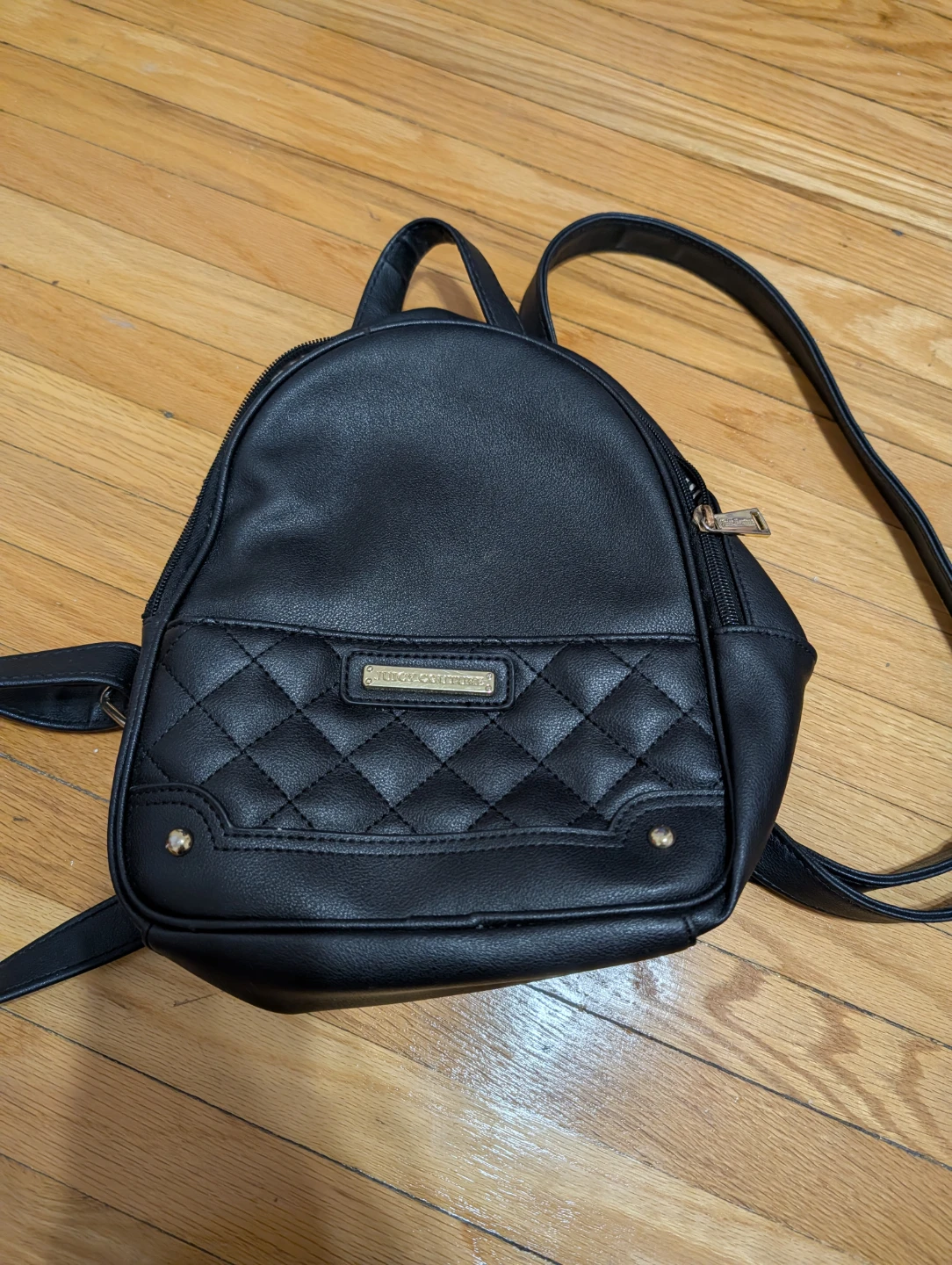 Juicy Couture Black Mini Backpack