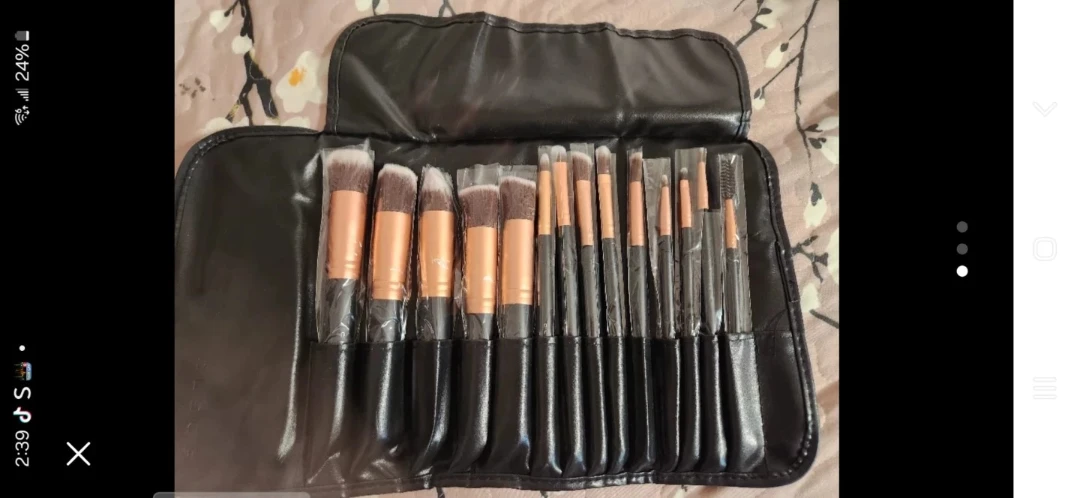 Makeup Brush Set with Carrying Case