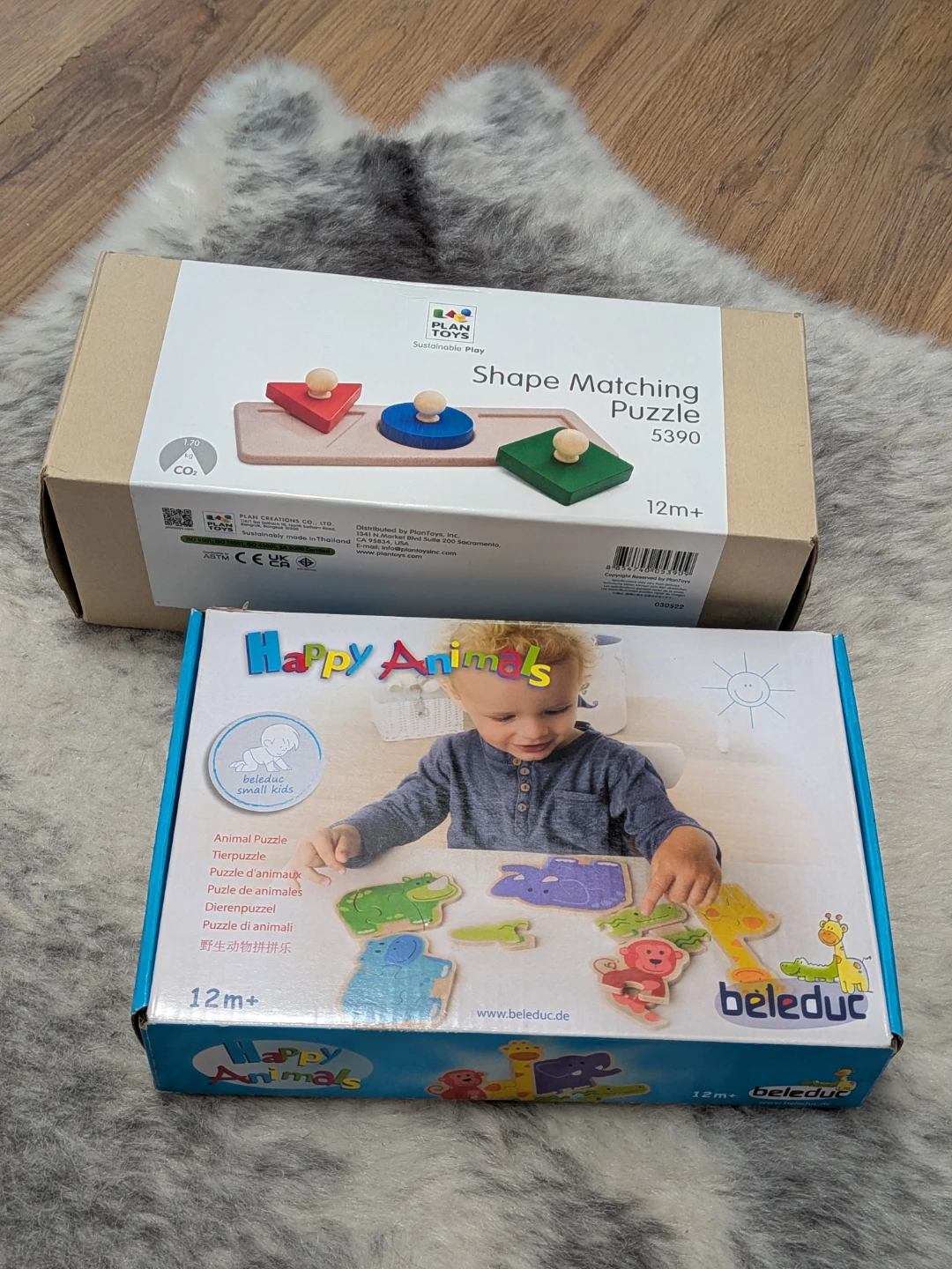 Plan Toys & Beleduc Puzzles - 12m+