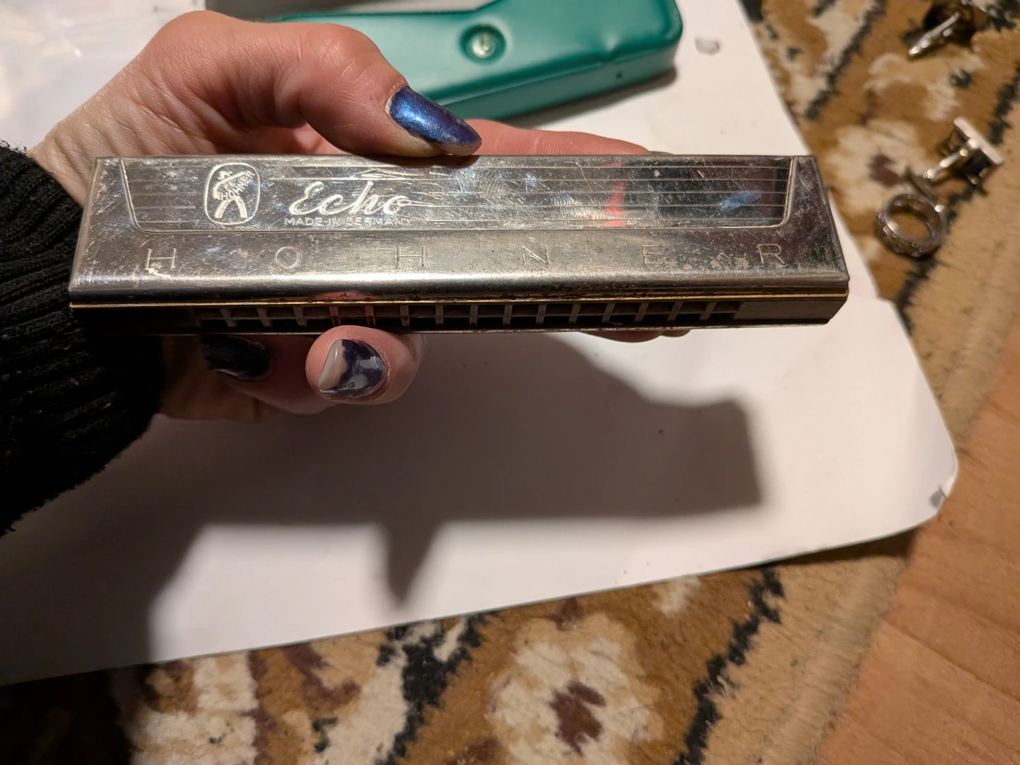 Hohner Echo Harmonica with Case - photo 4