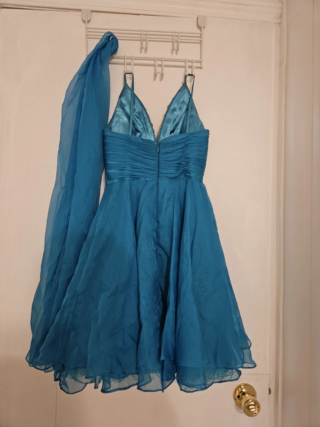 Teal kids or lady Dress - Size Small - photo 2