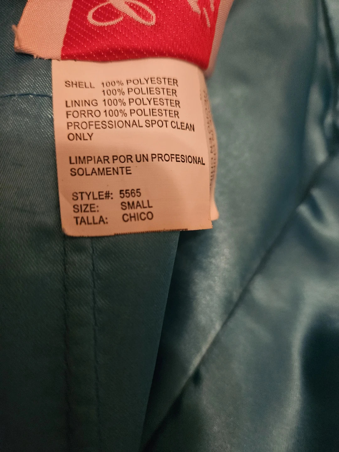 Teal kids or lady Dress - Size Small - photo 3