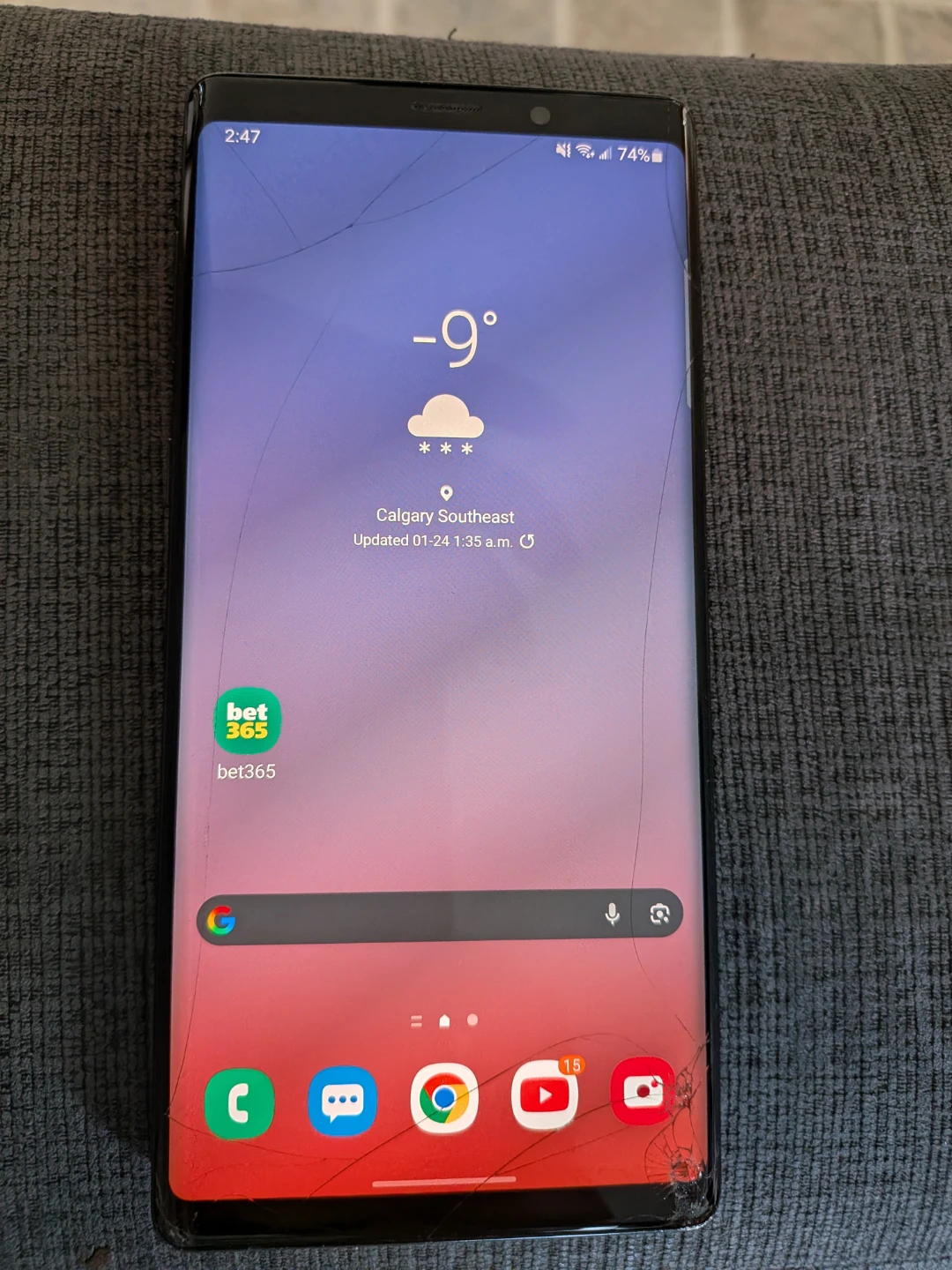 Samsung Galaxy Note 9 Smartphone