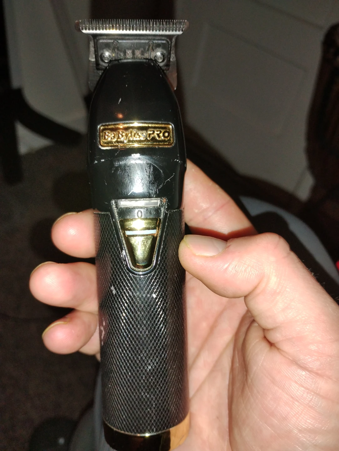 BabylissPRO Hair Trimmer, needs a charging cable.