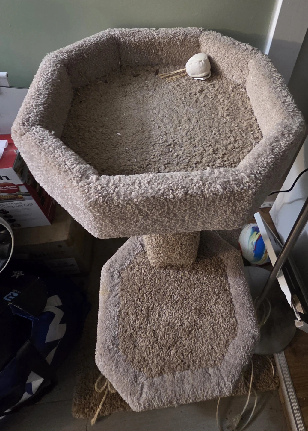 Carpeted Cat Tree