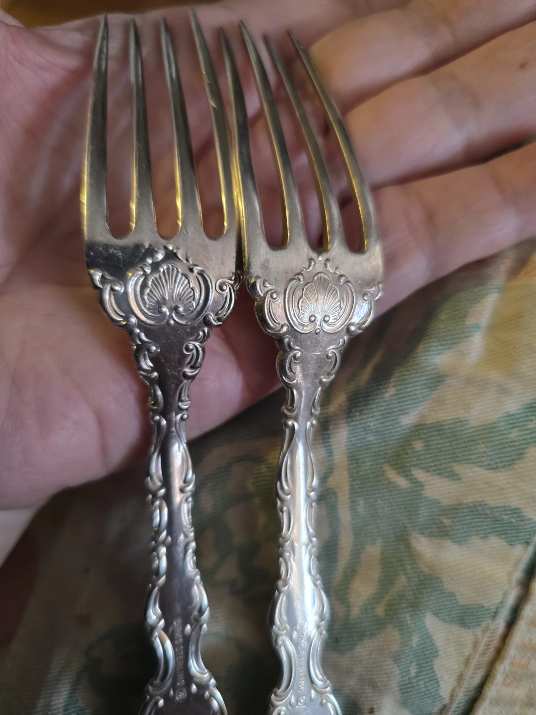Birks Sterling Silver Forks Signed - photo 5