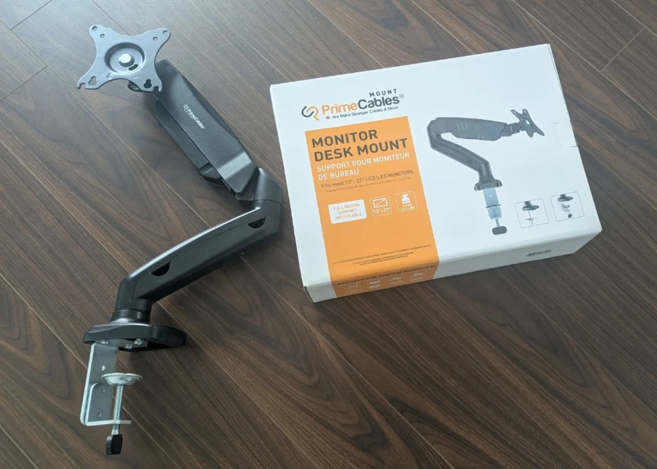 PrimeCables Monitor Desk Mount for 13"-27" Monitors