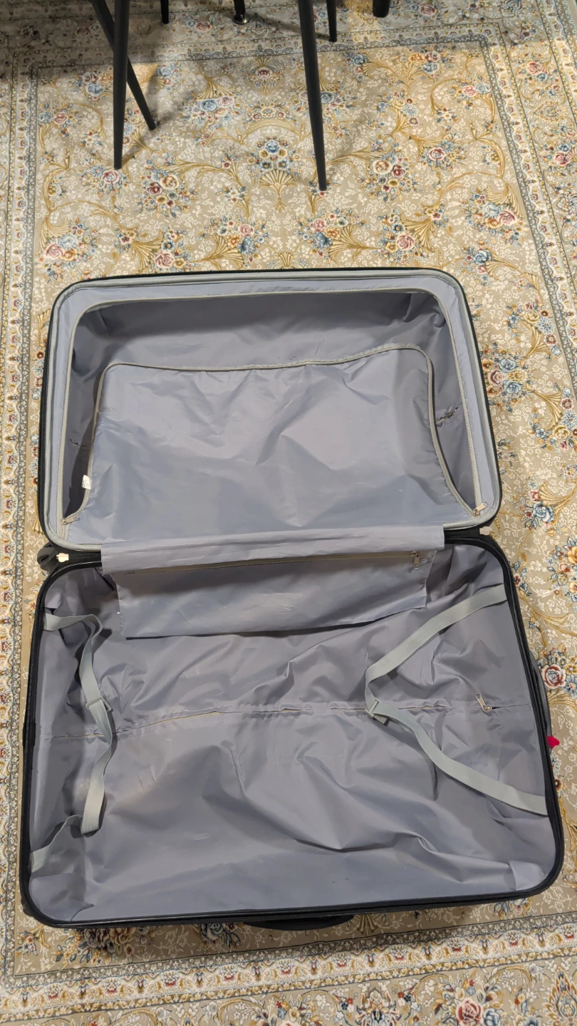 Silver Hardside Spinner Suitcase - photo 2