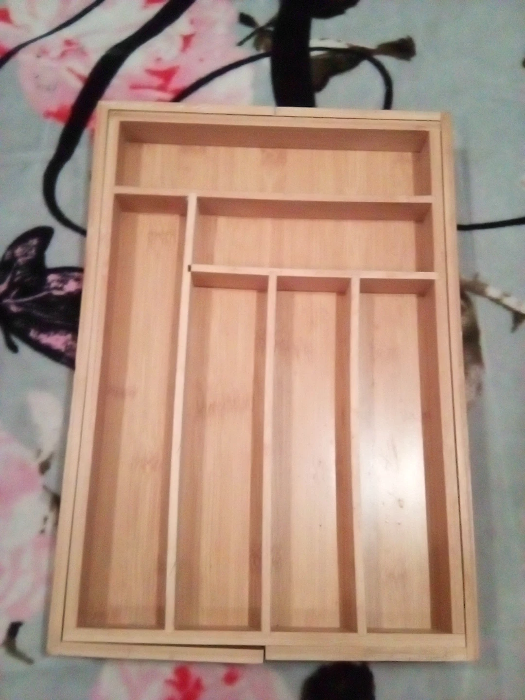 Bamboo Expandable Drawer Organizer - photo 2