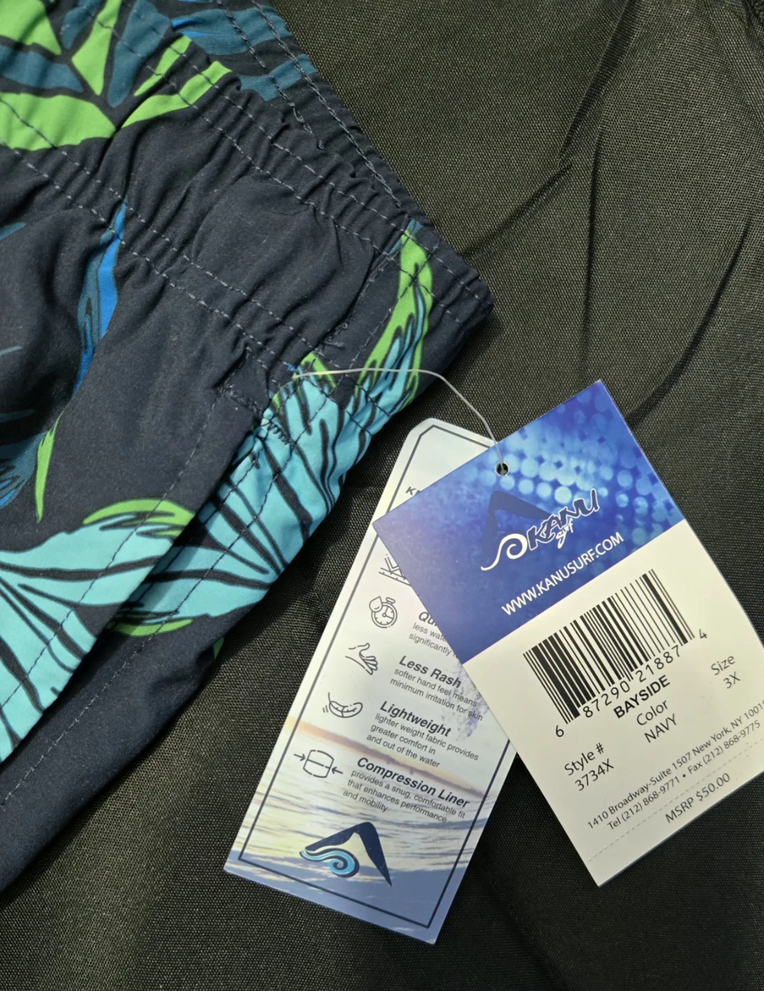 Kanu Surf Bayside Swim Trunks - 3X - photo 2