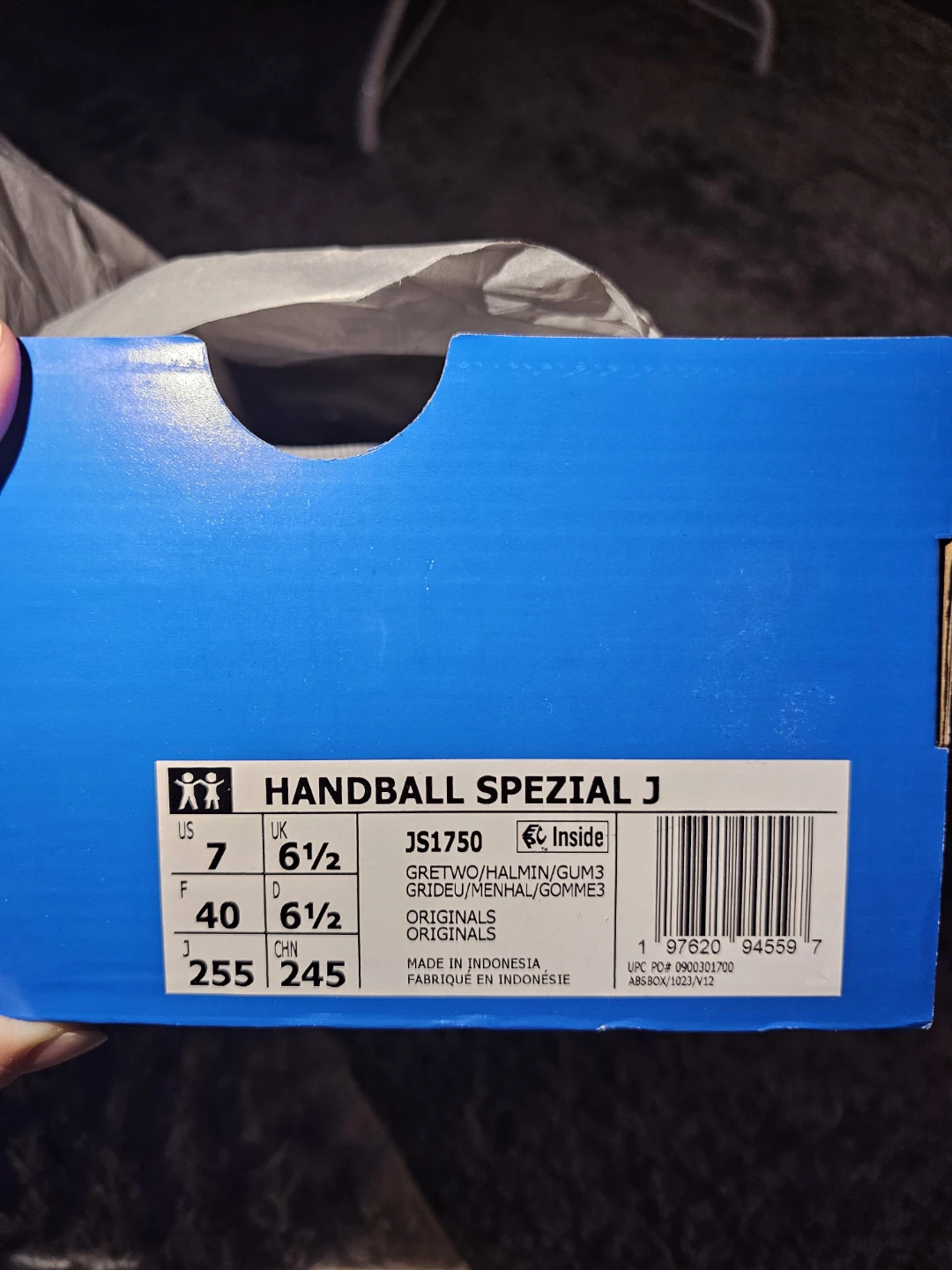 Adidas Handball Spezial J - Size 7 US - photo 2