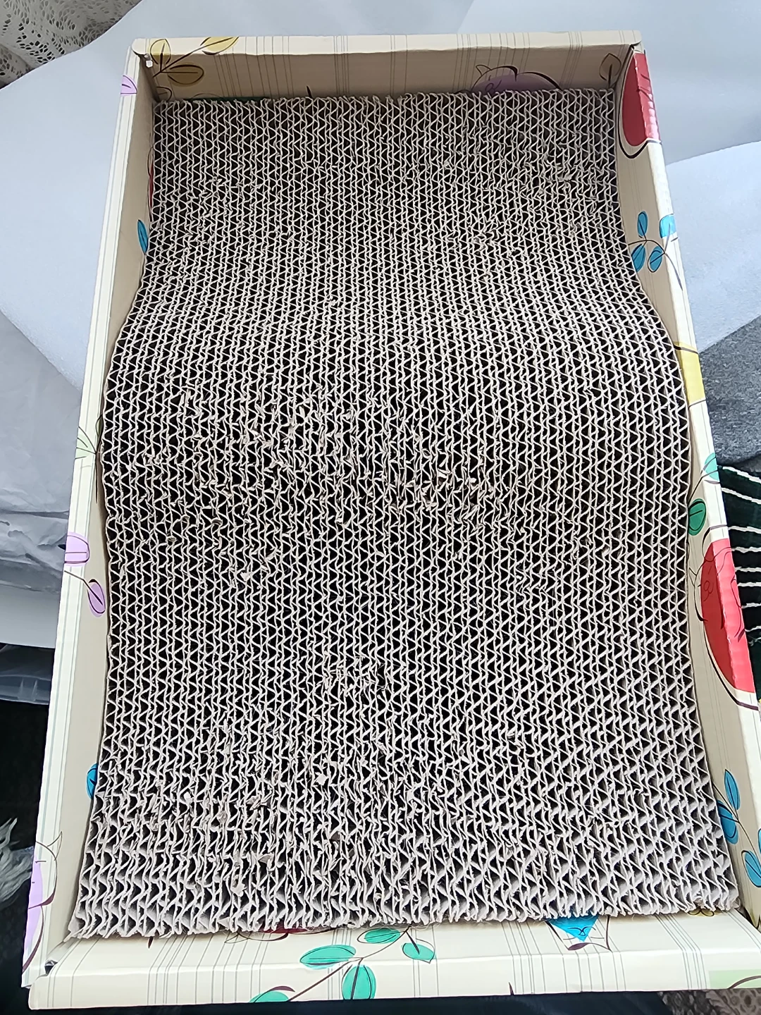 Cat Scratching Post with Toy - photo 2