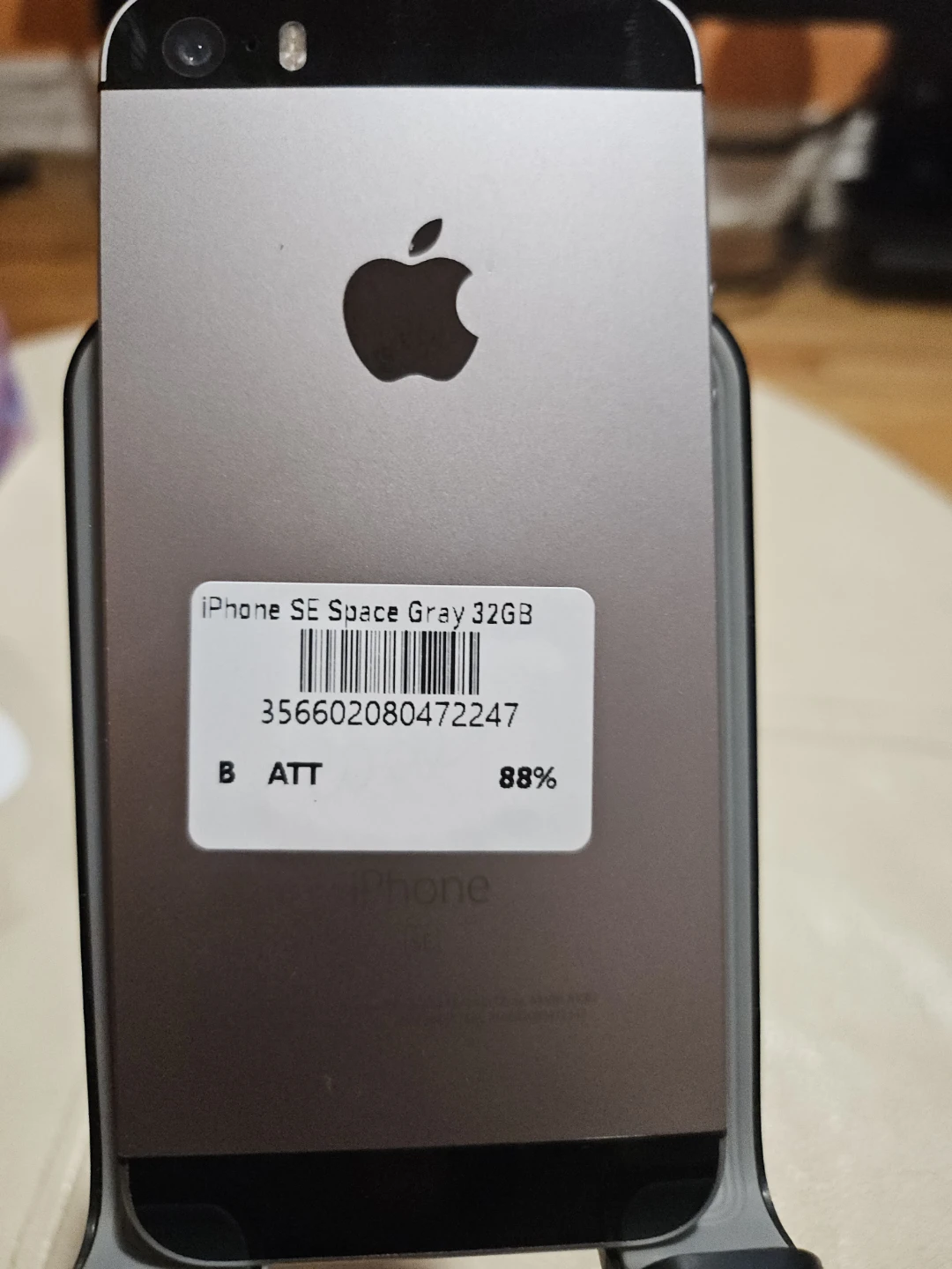 iPhone SE Space Gray 32GB - photo 3