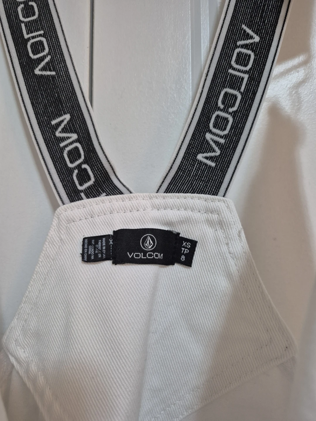 Volcom White Denim Jumper Dress – Streetwear / Festival – XS - photo 4