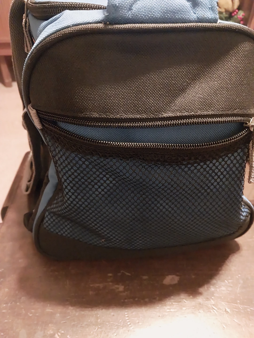 Blue & Black Thermal Bag