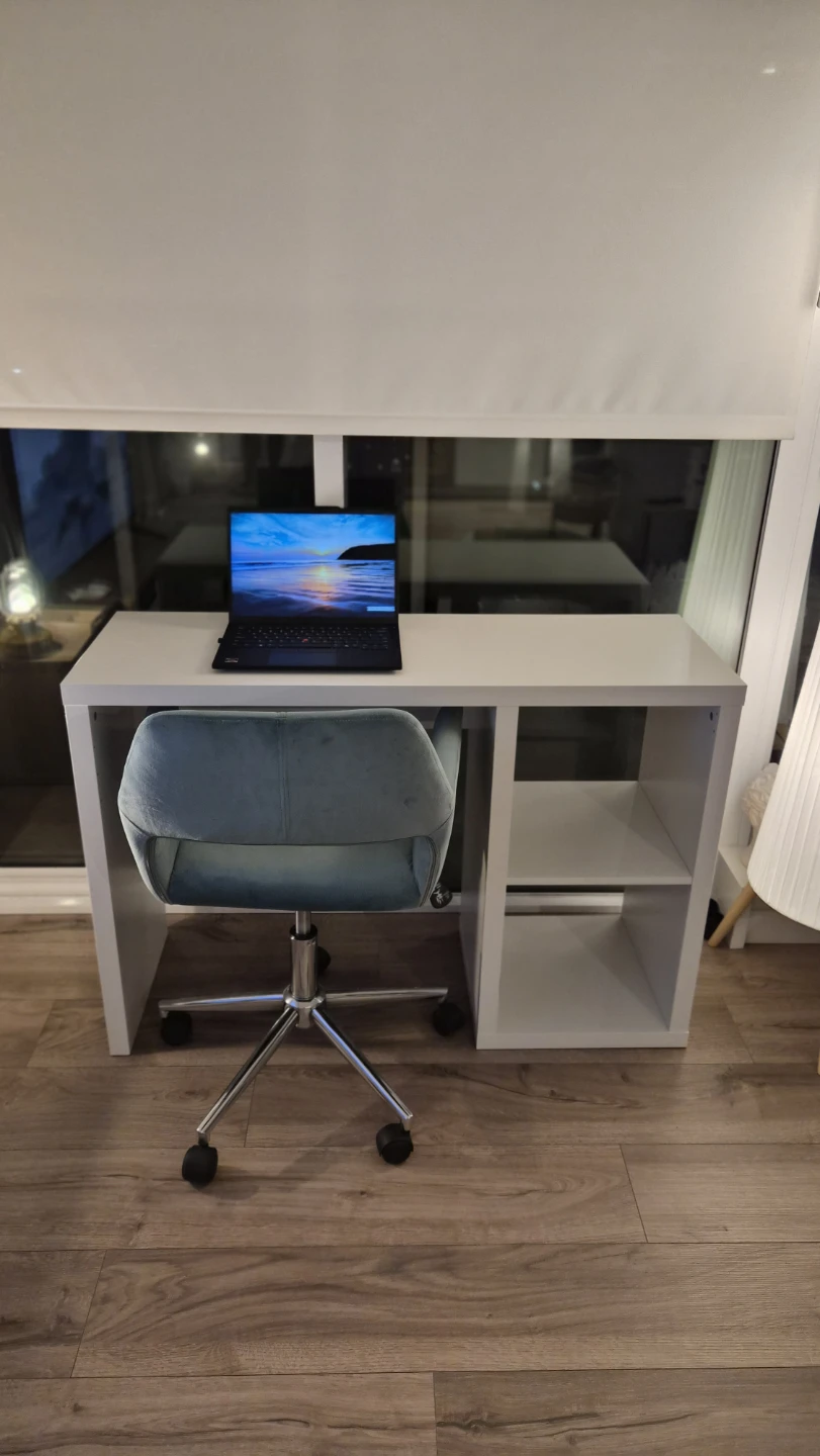 Modern Work-From-Home Desk & Chair – Excellent Condition