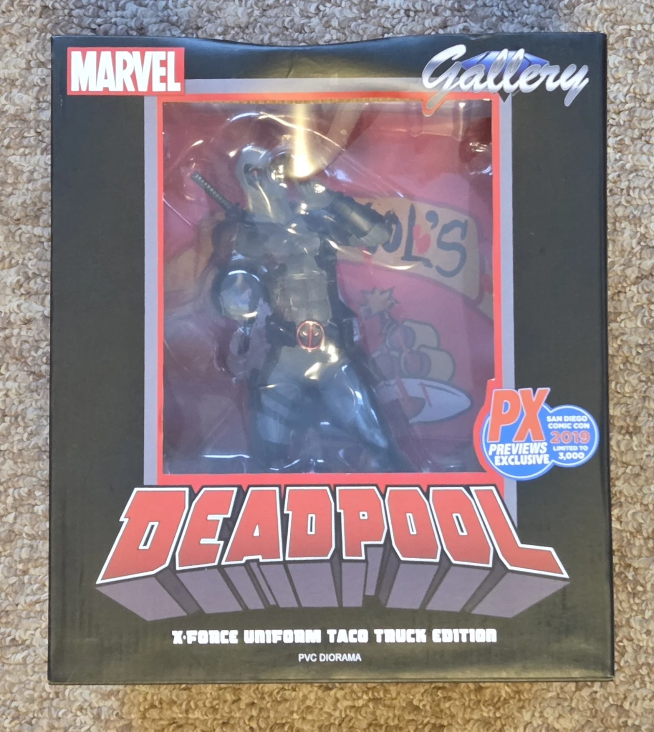 Marvel Deadpool PVC Diorama X-Force Uniform Taco Truck Gallery