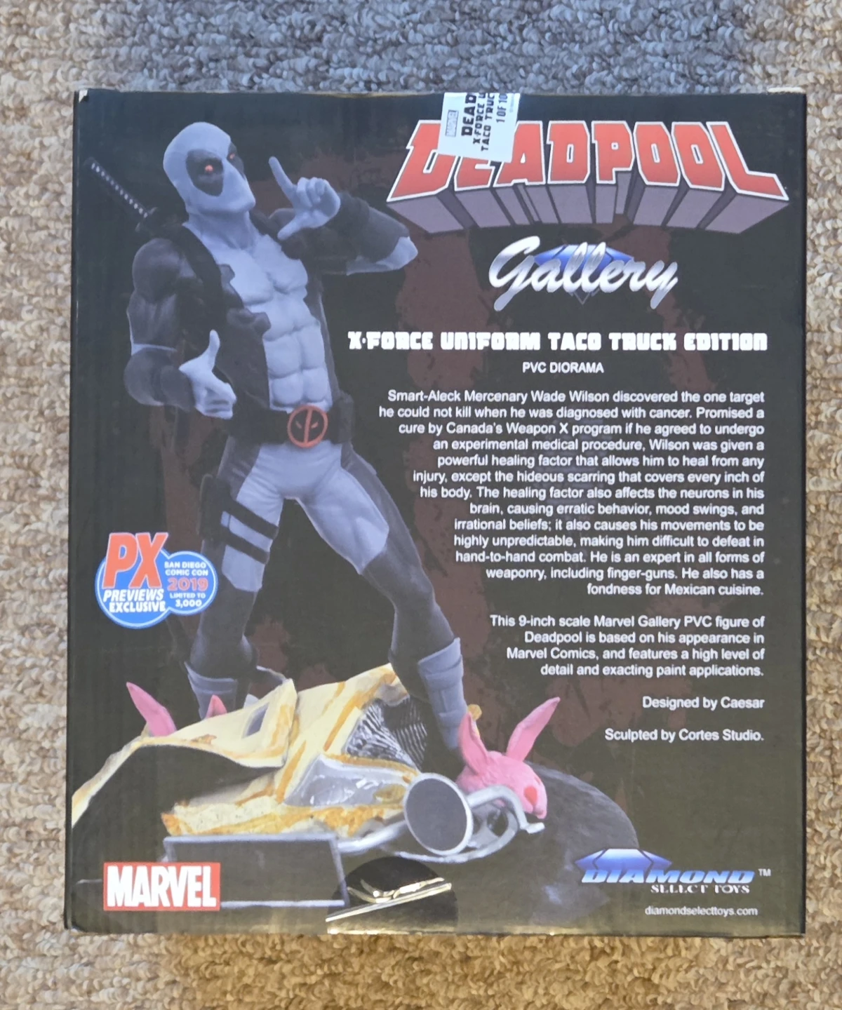 Marvel Deadpool PVC Diorama X-Force Uniform Taco Truck Gallery - photo 2