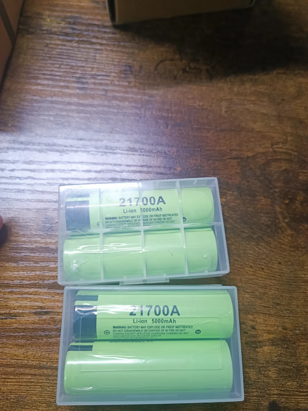 2 pairs Svenirven 21700A Li-ion 5000mAh Batteries (2-pack) - photo 3