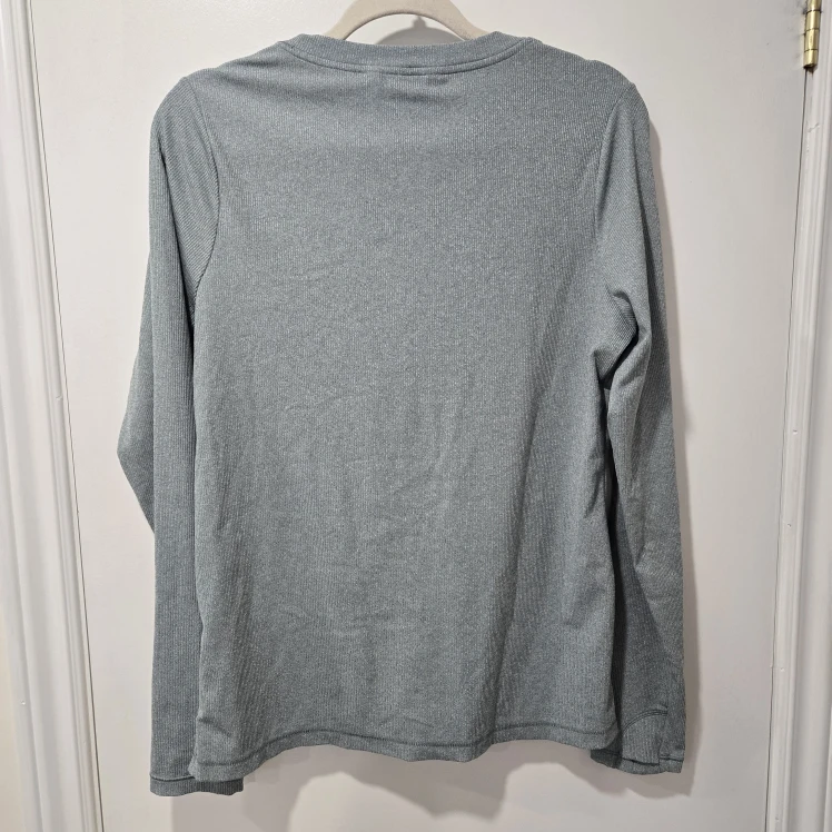Athleta Teal Henley Longsleeve - photo 4