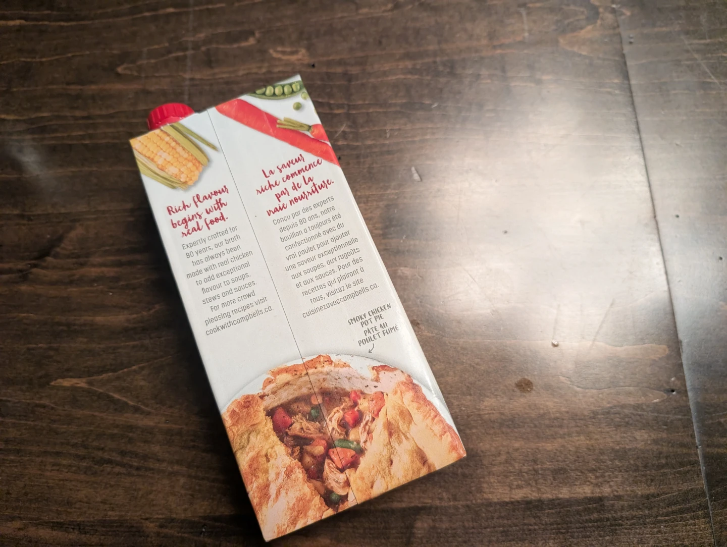 Campbell's Smoked Chicken Broth, New