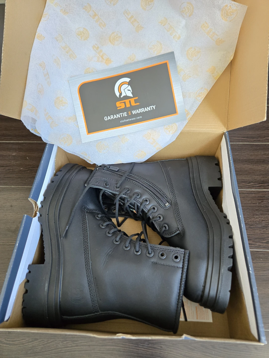 Winter and Work Leather Boots US 7"