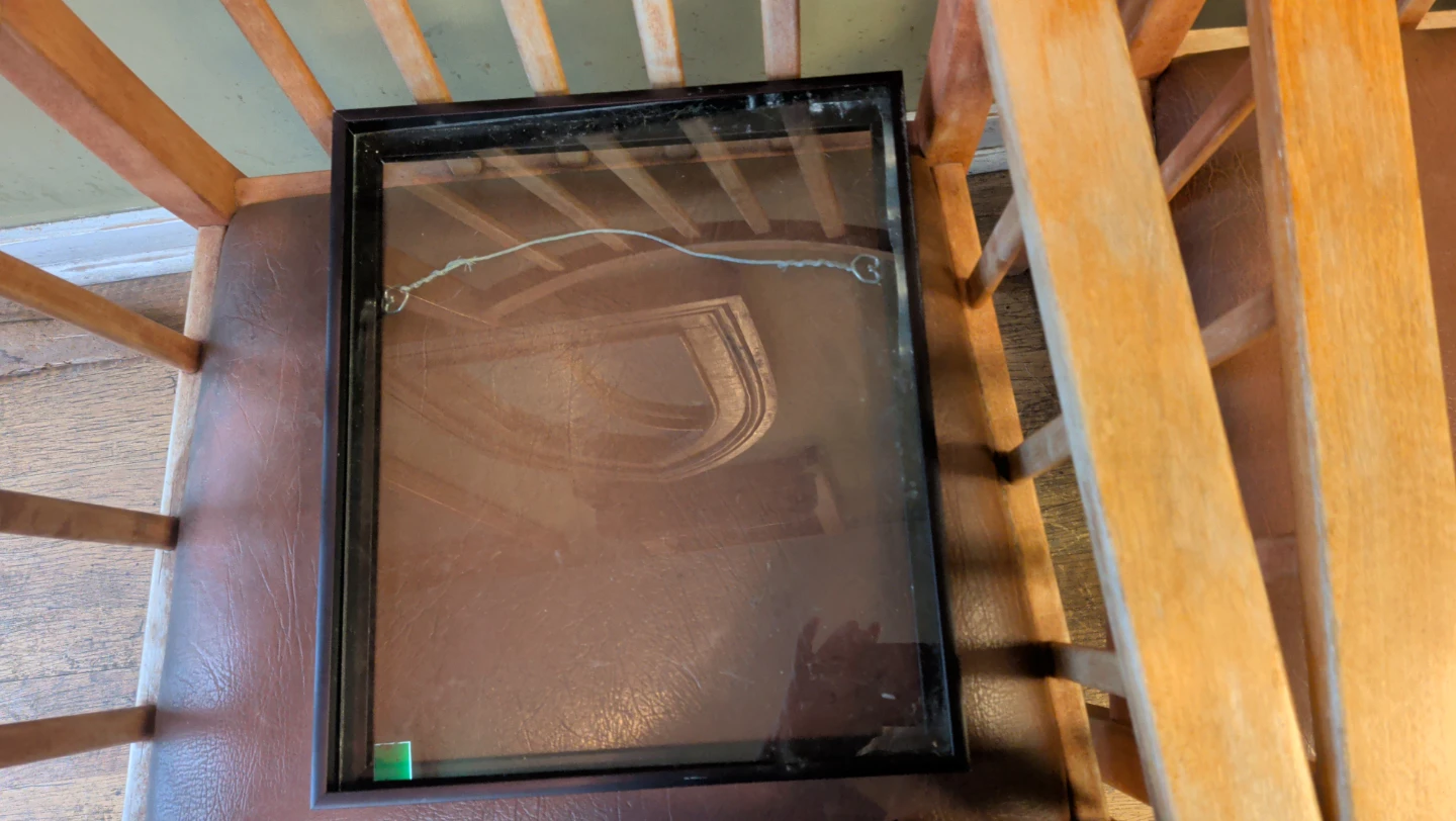 Black Framed Glass Picture Frame
