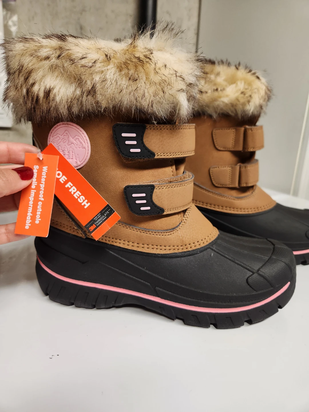 Joe Fresh Kids Winter Boots - Size 8