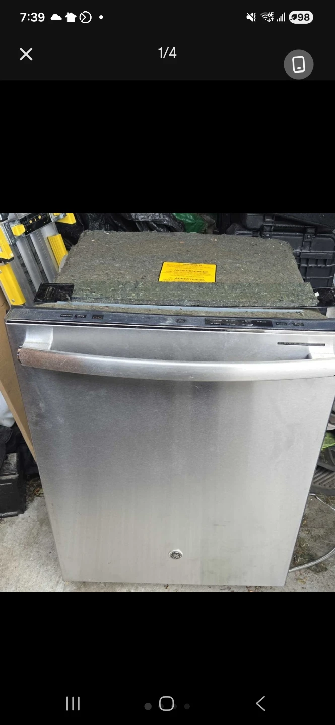 GE Commercial Dishwasher PDT660SSF2SS 24"