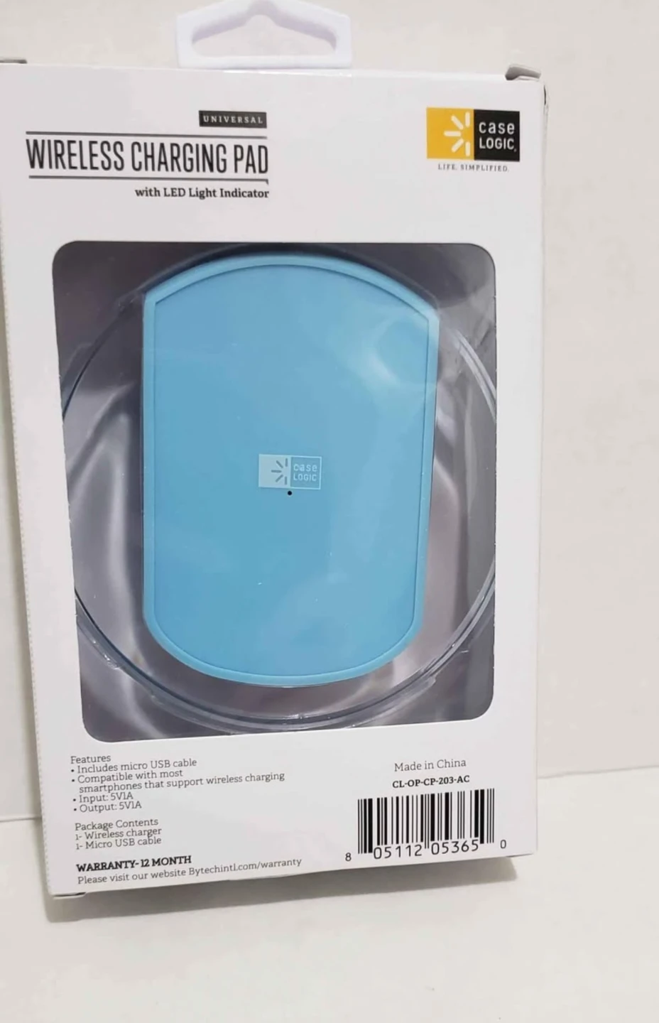 🥕  New Case Logic Wireless Charging Pad - photo 2