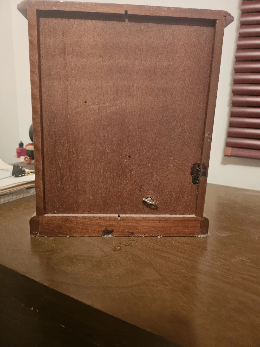 Wooden Jewellery Box with Mirror Door - photo 3