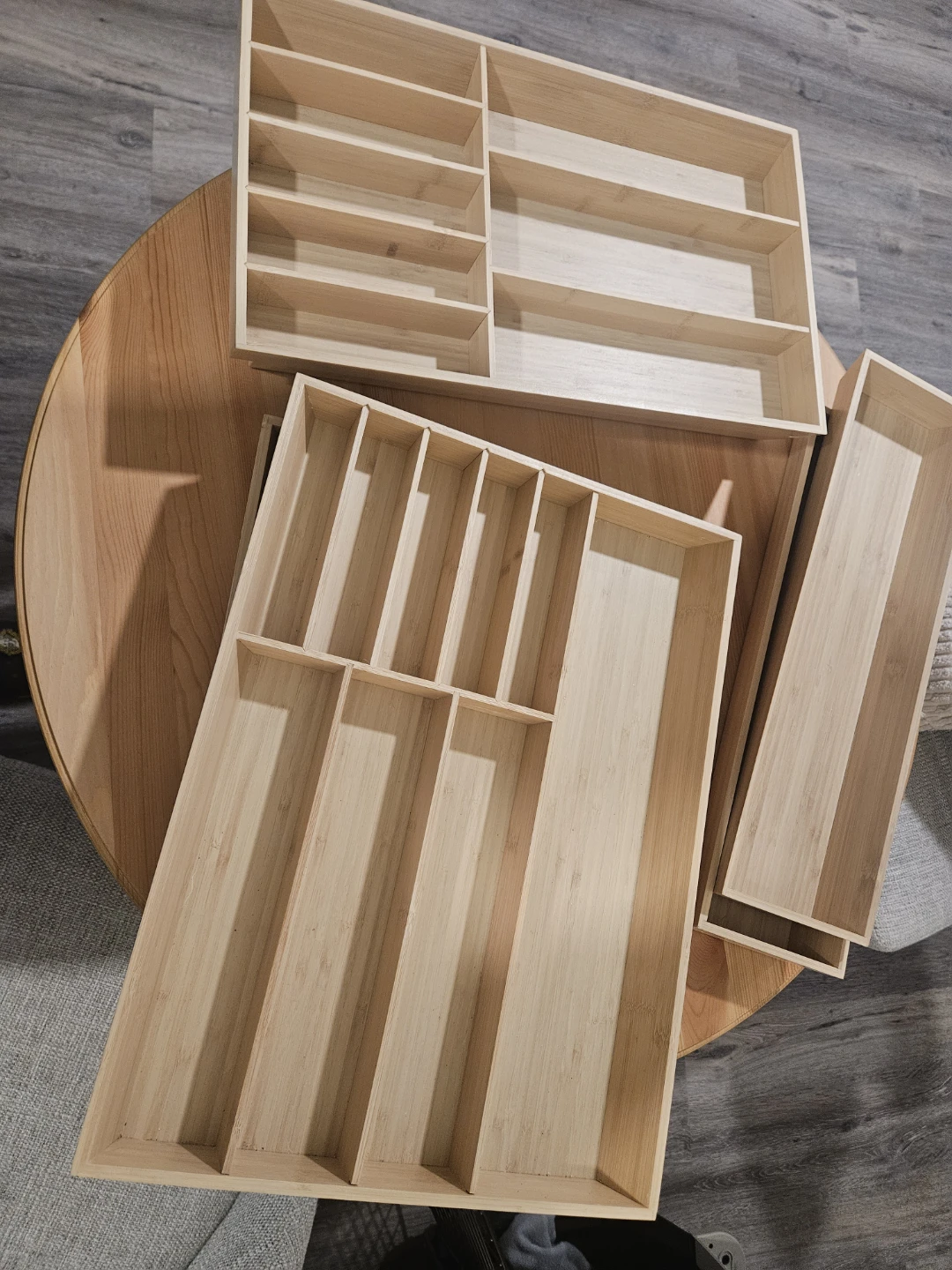 IKEA UPPATERA Drawer Organizers - Bamboo