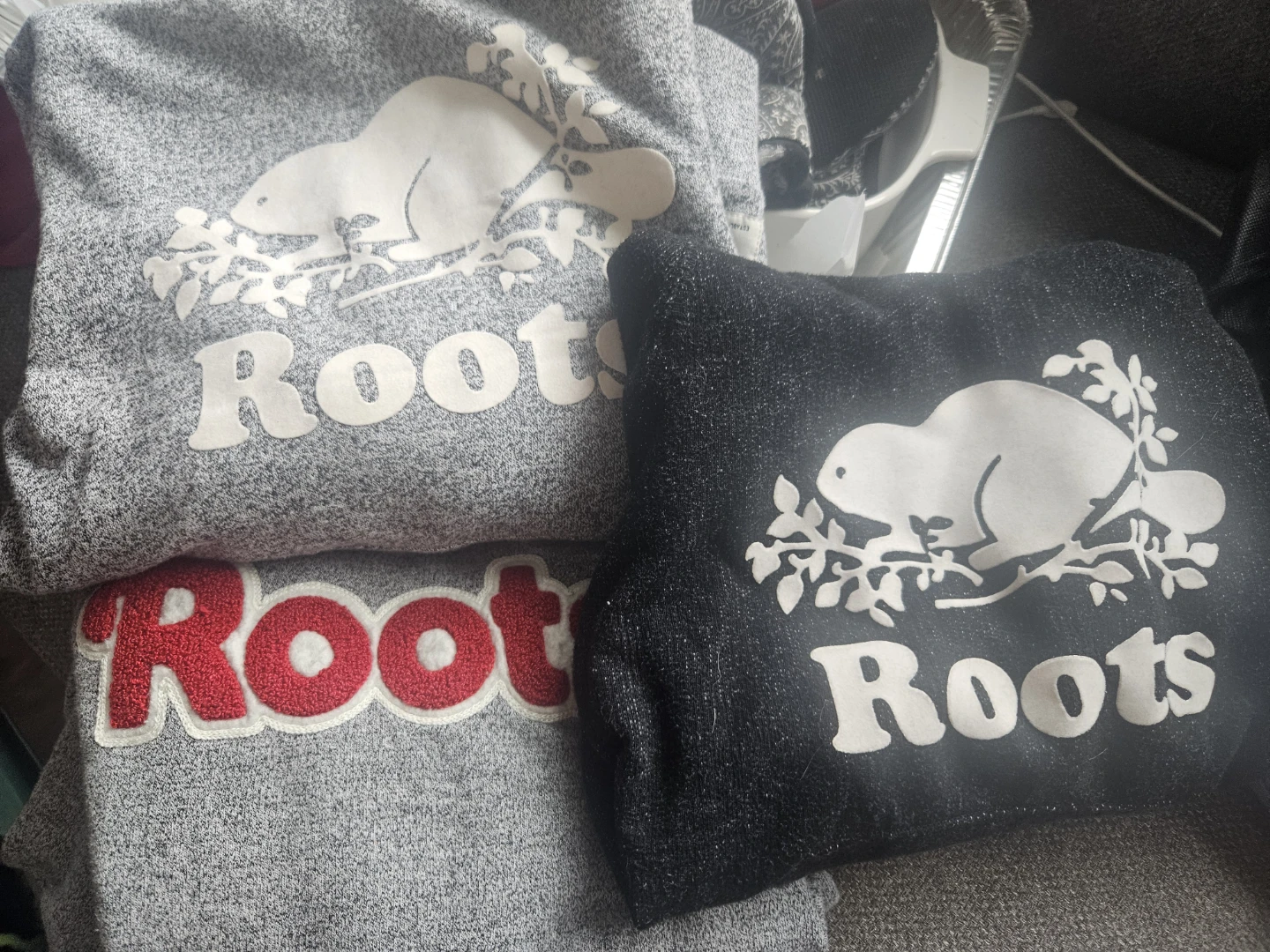 Roots Sweatshirts - Grey & Black