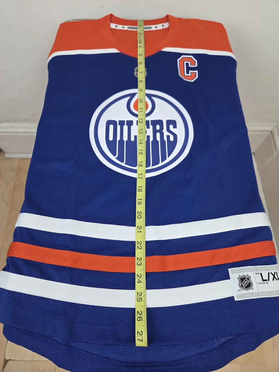 Boys' Oilers McDavid #97 Authentic NHL Jersey Youth L/XL - photo 5