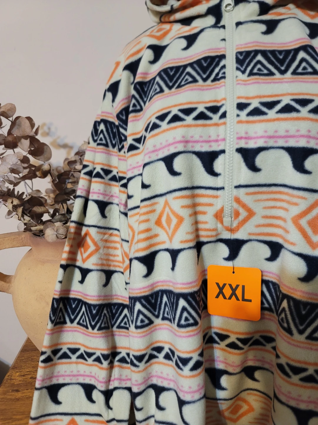 O'Neill Womens Sierra Fleece Quarter Zip Aztec Sz XXL NWT - photo 5