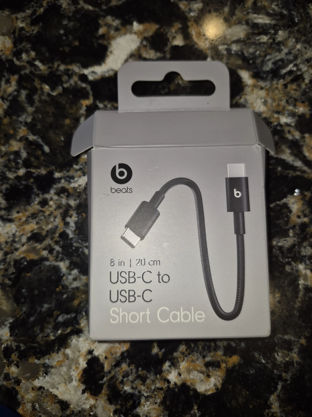 Beats USB-C to USB-C Short Cable - New