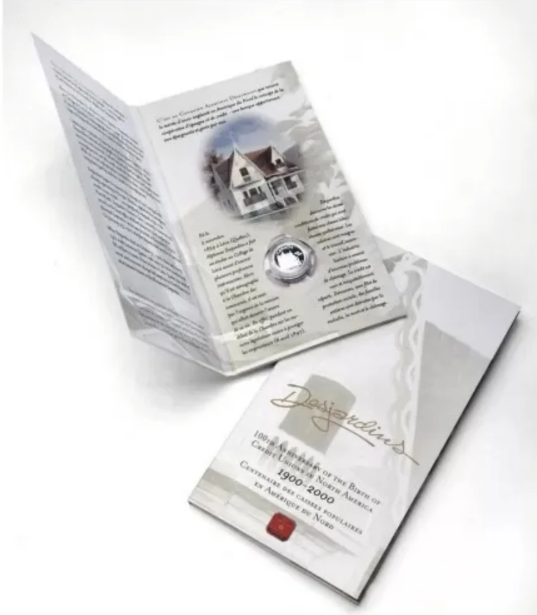Canadian 10-Cent Desjardins Silver Coin