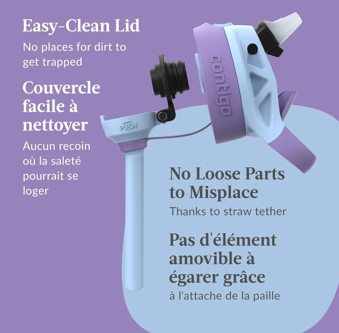 Contigo Kids Water Bottle with Straw - photo 4