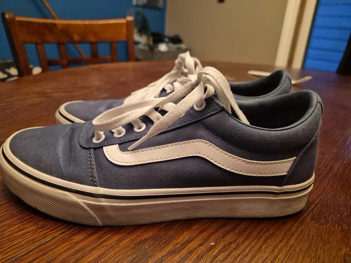 Vans Ward Low-Top Sneakers, Blue - photo 2