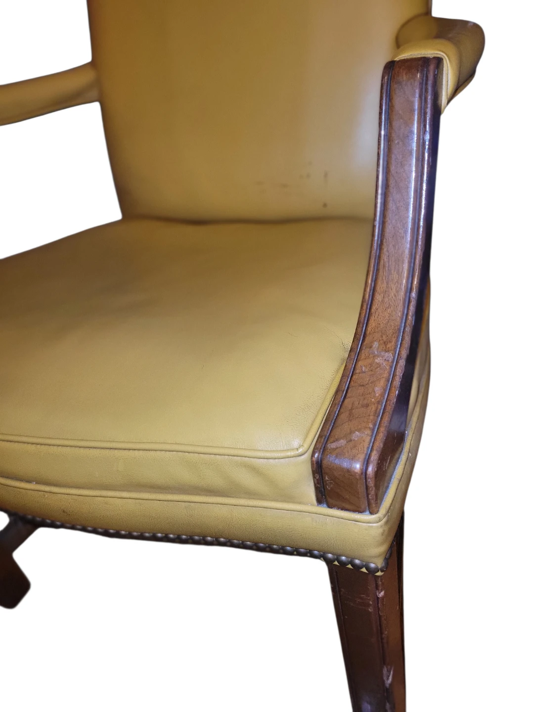 1970s ​Vintage Mid Century Modern Armchair - Mustard Yellow - photo 2