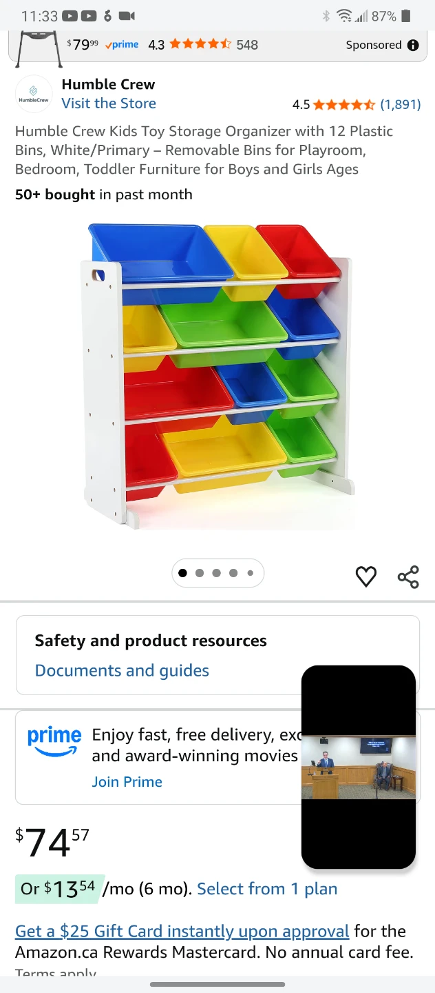 Toy Storage